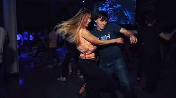 Brazuka 2019. Aleksandr Kudryashov amd Maria de Oliveira. #Zouk improvisation