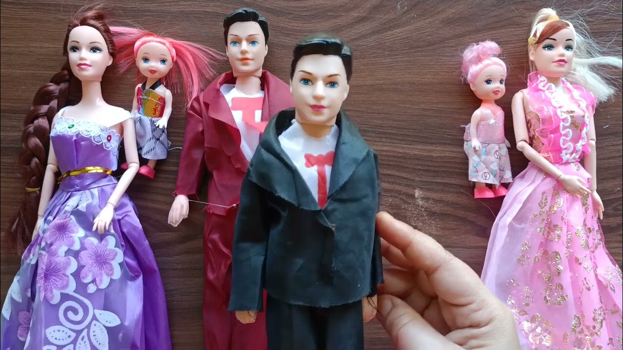 4 minutes Satisfying with unboxing hello kitty Doll set   hello kitty ASMR   miniature toy