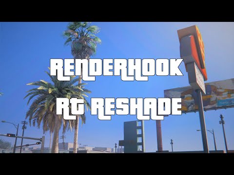GTA SA | RenderHook+Reshade | Ray Tracing FX | TEST 4