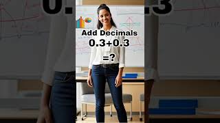 Addition of decimals in mind DeerMaths #trending #shorts
