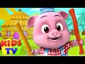 Story of Three Little Pigs | Cartoon Stories for Babies | Nursery Rhymes | Loco Nuts | Kids Tv Songs