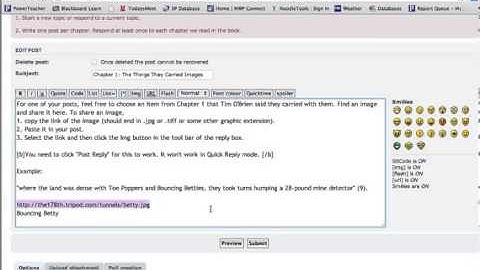Adding Images to Forum