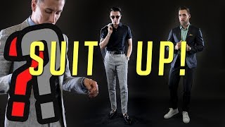 3 Ways to Wear a Suit || Casual Classy & Sporty Men's Fashion Lookbook 2017 || Gent's Lounge screenshot 2