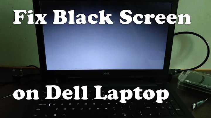 How to Fix Black Screen on Dell Laptop - Dell Inspiron Black Screen Fix