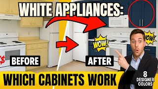 What Color Cabinets Go With White Appliances