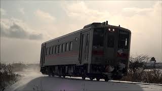 2020年１月４日（土）今日の「普通列車」327D キハ54系（キハ54-529） 名寄行