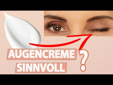 Video: Sind Sie Zu Jung, Um Augencreme Zu Verwenden?