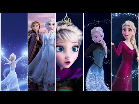🥰Disney princess Frozen Elsa🤩 Emotions 🥰Fullscreen HD WhatsApp status 😍
