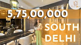 Best Luxury Apartment in South Delhi | INSIDE 4 BHK 225 Sq.Yd 5.75 Cr | Greater Kailash 1