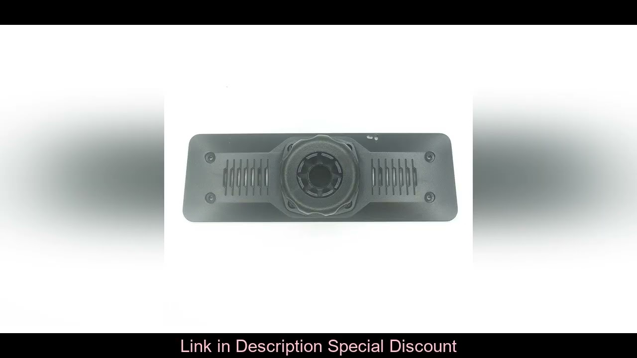 Universal Car Mirror Dash Cam Mount Connector with Special Backplate Panel for Car DVR Instead of