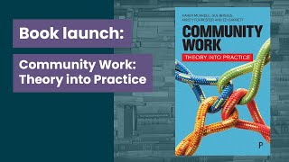 Book launch - Community Work: Theory into Practice