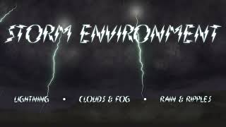 Storm Environment: Thunder & Lightning VFX - Unity Template