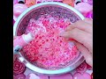 ASMR Making Cute Pink Slime  #slime #slimeoddly #slimeasmr