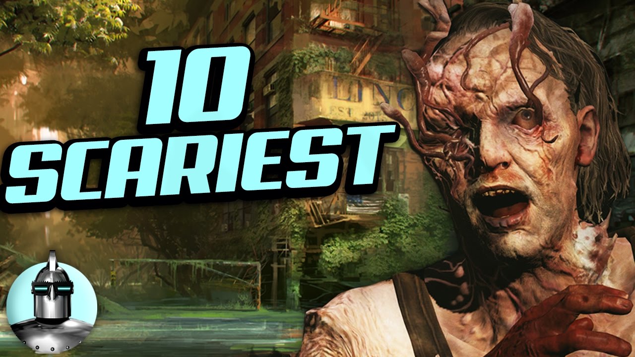 Top 10 SCARIEST Moments In Video Games!! | The Leaderboard