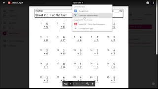Student Guide for using Google Classroom with KiwiWrite Math