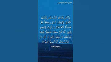 سورة الأنفال ( ٤٢) / ياسر الدوسري