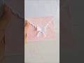 aesthetic envelope ✉️ #trending #diy #artandcraft #shorts #cristmasdecor #diynavidad