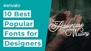10 Popular Fonts for Designers [2020] screenshot 2