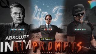 All Type’s Of AI PROMPTS 🤯🔥 | AE Editors Style | ChatGPT + Gemini Prompts For Edit