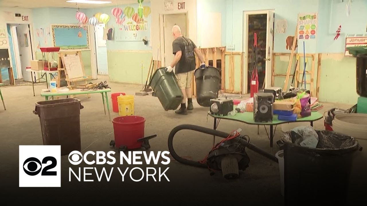 Cleanup after historic storms on Long Island - YouTube