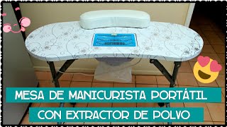 Mesa para uñas portátil/con extractor de polvo - thptnganamst.edu.vn