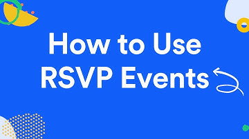 How to Use RSVP Events