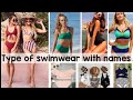 Type of swimwear with names fashion  trends by shahana