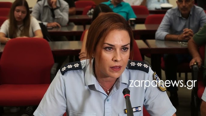 Μάρθα Κίτσιου Διοικητής Τμήματος Τροχαίας Χανίων