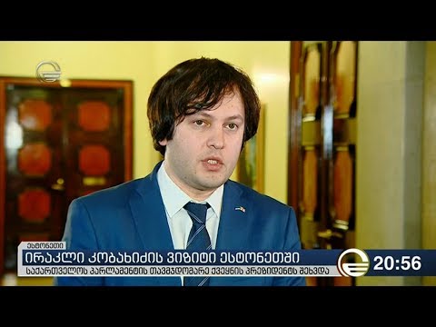 ირაკლი კობახიძის ვიზიტი ესტონეთში