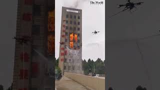 A Study of Fire Drone Extinguishing System in High-Rise