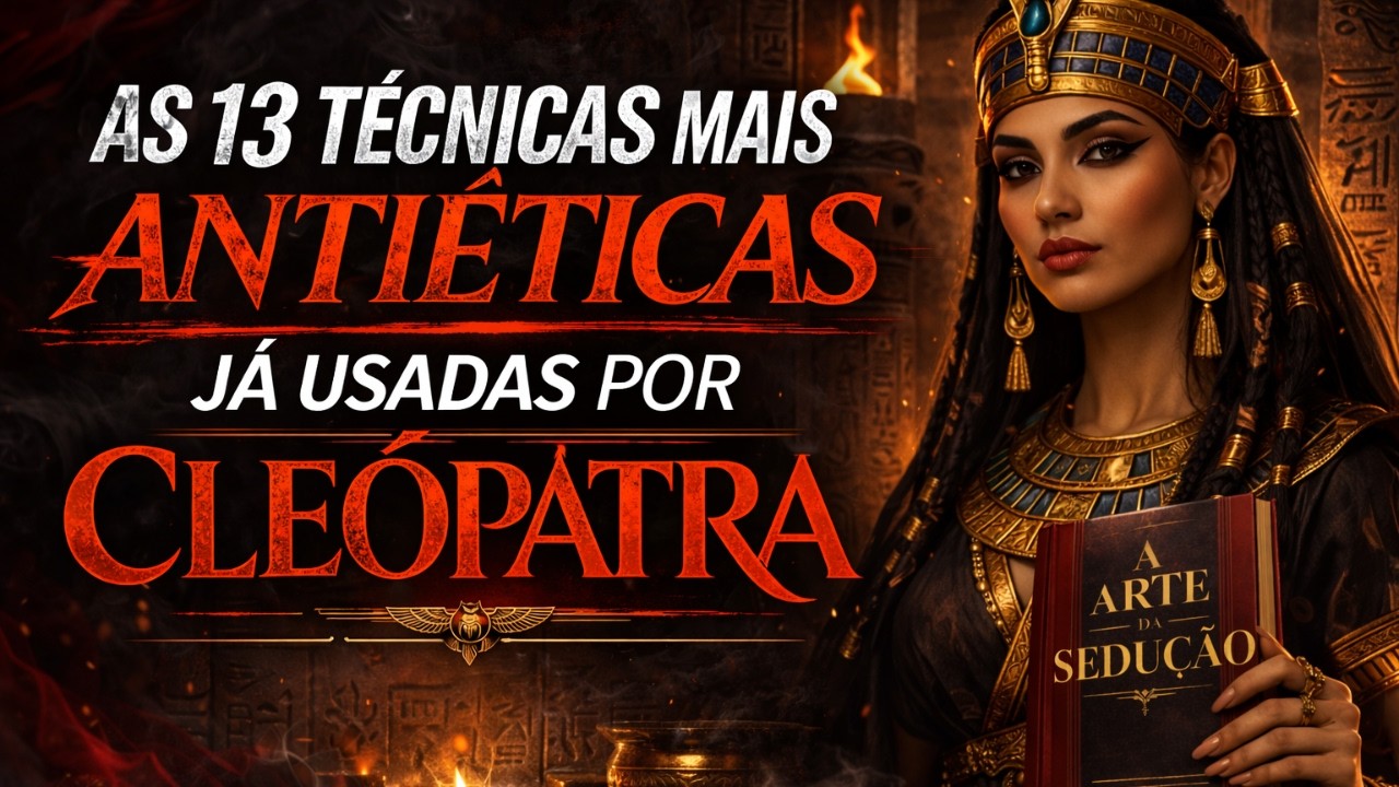 AS TÉCNICAS MAIS ANTIÉTICAS QUE CLEÓPATRA USOU EM SUAS SEDUÇÕES
