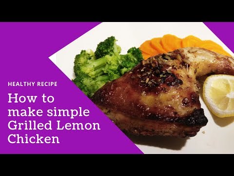 Grilled Lemon Chicken Recipe