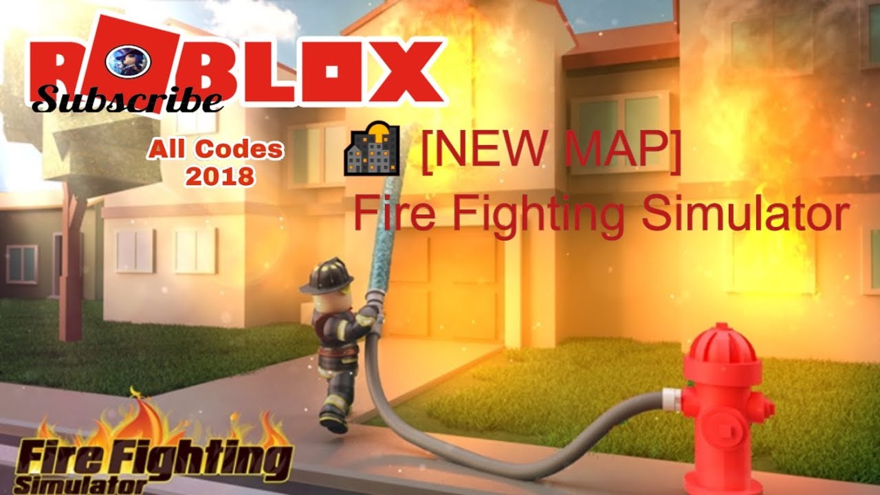 New Code NEW MAP Fire Fighting Simulator roblox gamermom YouTube