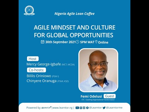 Using the agile mindset and culture to secure global job opportunities with Femi Odelusi