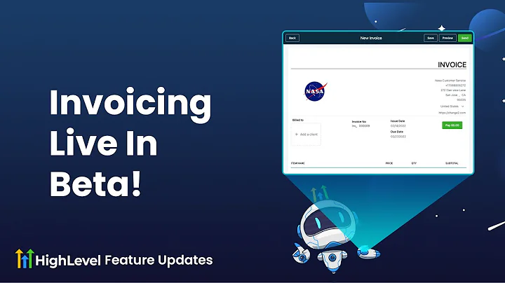 Invoicing Live on Beta!