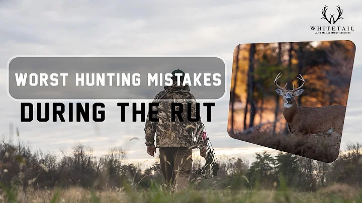 The Worst Mistakes You Can Make During The Rut