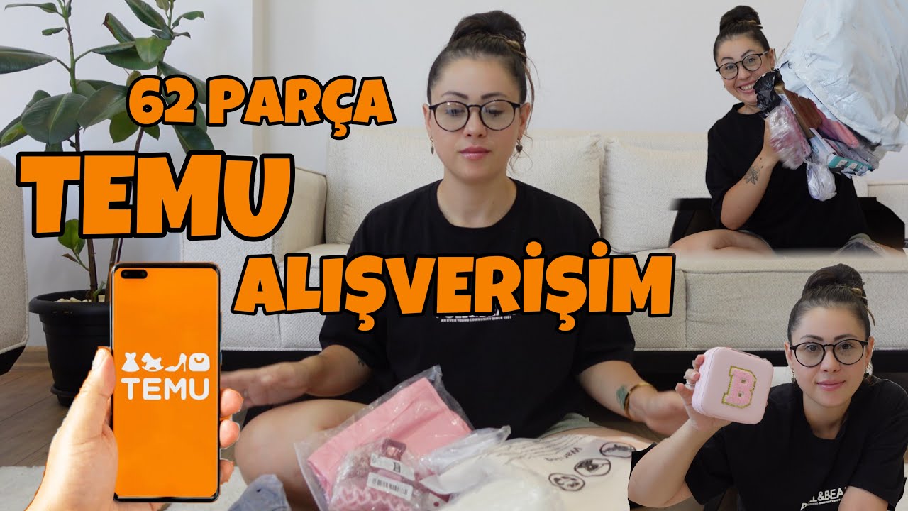 5500 ₺'LİK TEMU ALIŞVERİŞİ | GÜMRÜK ÖNCESİ SON TEMU ALIŞVERİŞİM | 62 PARÇA DEV TEMU KARGO AÇILIMI