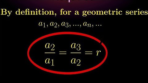 Geometric series | Sequence | Leaving Cert Maths | Maths|