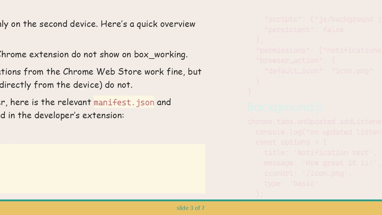 Resolving Chrome Extension Notification Issues Across Different Devices