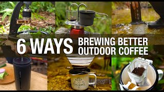 6 Ways to Brew Better Coffee Outdoor & Indoor | UNPLUGGED COFFEE 不插电咖啡 | ASMR