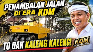 Perbaikan jalan di era KDM benar benar dikebut 