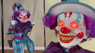 Swinging Clown Animatronic 2026 Lowe's Halloween Unboxing