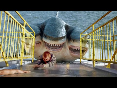 مجموعة أصدقاء بتطاردهم سمكة قرش عندها أكتر من رأس وبتحاول تاكلهم 2 Headed Shark
