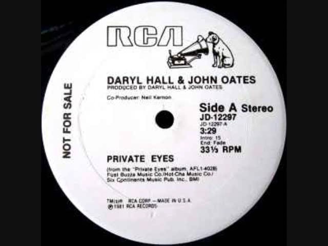 Hall u0026 Oates - Private Eyes (12 Promo Version) class=