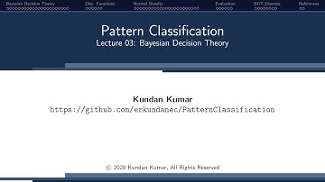 Lec13: Bayes Decision Rule || Part 5