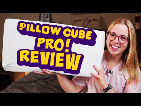 Pillow Cube Pro Review - Best Pillow for Side Sleepers? (Giveaway!)