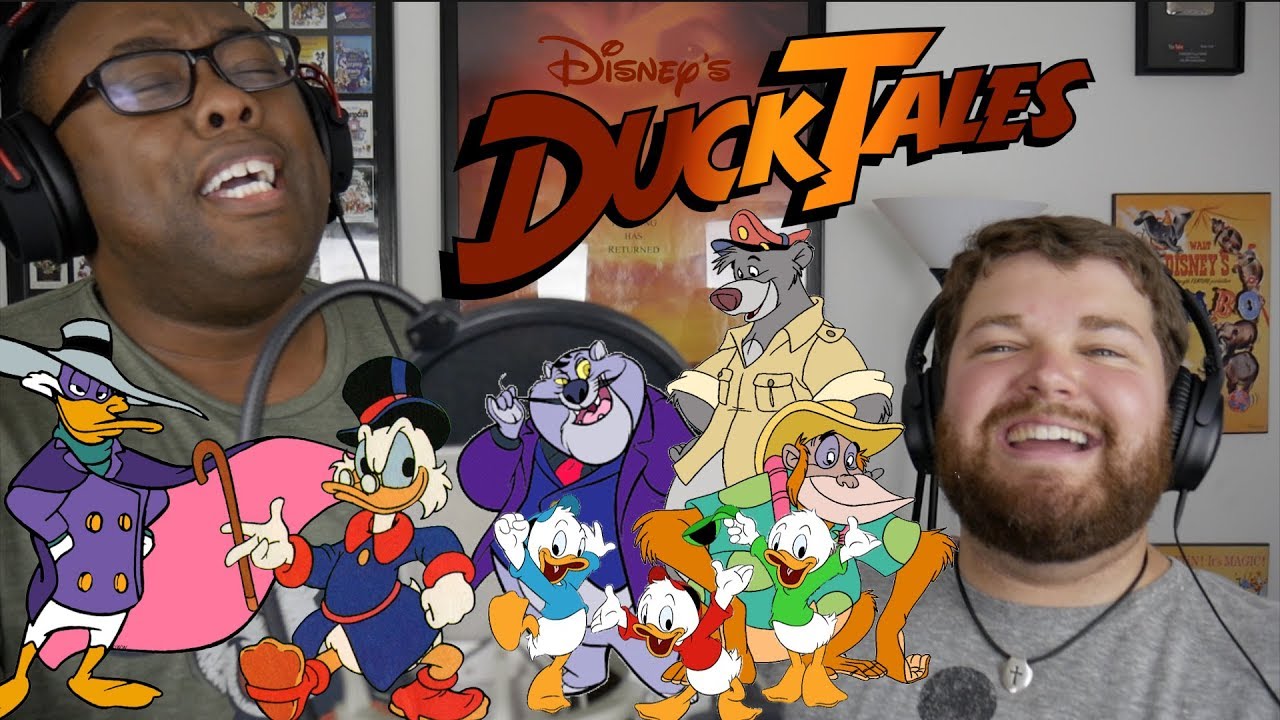Disney Afternoon Sings the Ducktales Theme Song Ft. Black Nerd Comedy