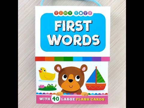 Tiny Tots Flash Cards First Words by Igloo Books