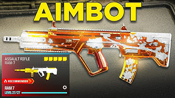 the RAM 7 is literal AIMBOT in MW3! 😳 (Best RAM 7 Class Setup) - Modern Warfare 3