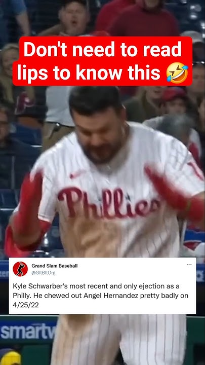 That Time Schwarbear Lost It As A Philly - YouTube